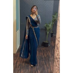 One Minute Morpinchh Saree with Full Grace of Beauty